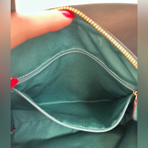 Coach Prairie Satchel Pebble Leather and Suede in Viridian F79999 - Picture 9 of 16